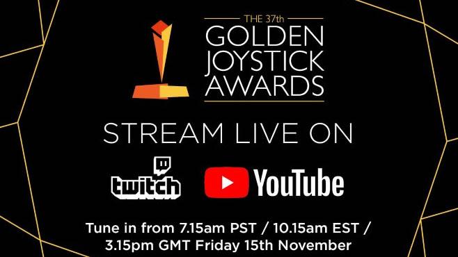 Golden Joystick Awards 2019 Schedule