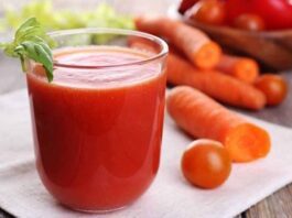 Tomato and Carrot Juice