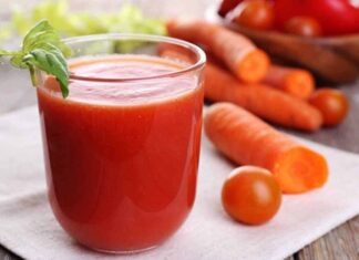 Tomato and Carrot Juice