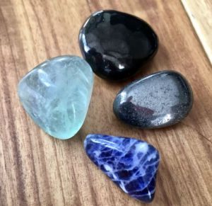 Crystals for protection