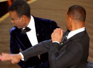 Will Smith slaps Chris Rock