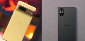 Google Pixel 7 vs Sony Xperia 5 V