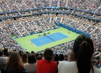 Is Arthur Ashe Stadium Sinking