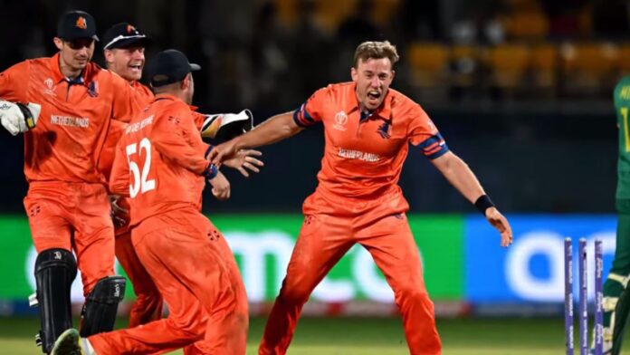 Netherlands Cricket Team Springs Major Upset of South Africa in World Cup