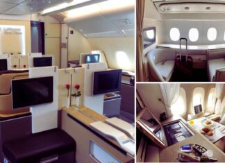 luxury first class flights